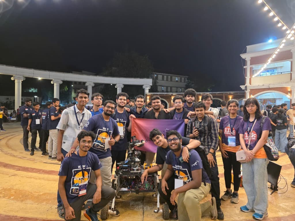 Team Vicharaka group photo at IRC 2026