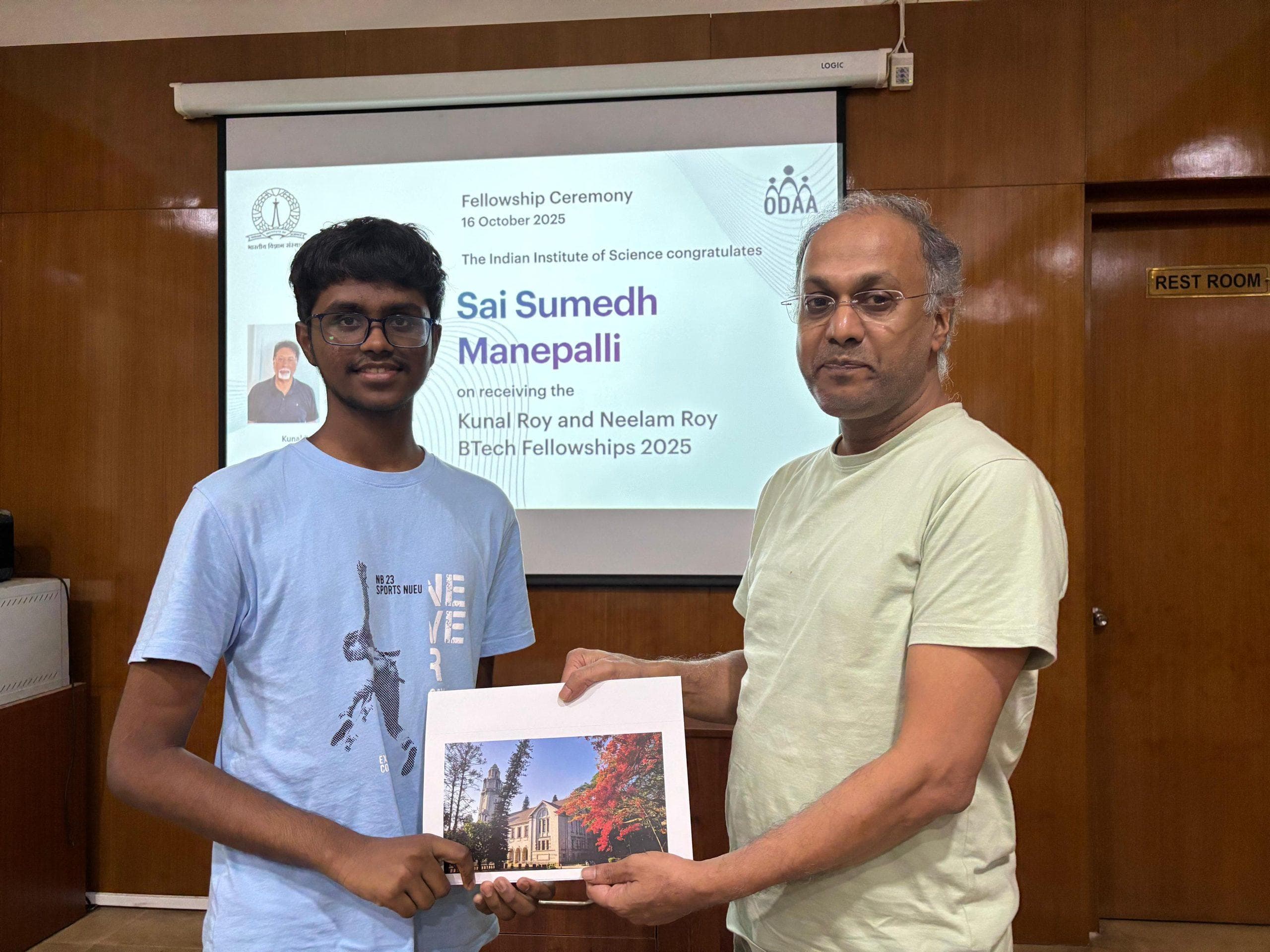 Kunal Roy and Neelam Roy BTech Fellowships 2025-2026